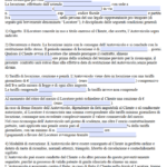 Contratto di Noleggio Senza Conducente