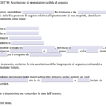 Accettazione Proposta di Acquisto