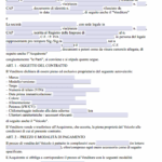 Modulo Vendita Auto da Privato a Azienda